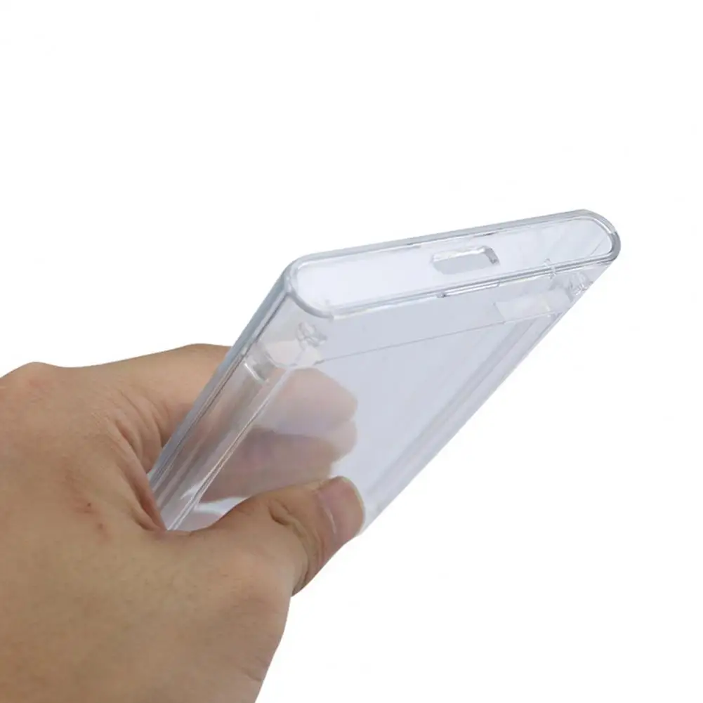 3.5-Inch Hard Disk Box Case HDD/SDD Storage Transparent SATA USB3.0 Hard Disk Case for Laptop Desktop