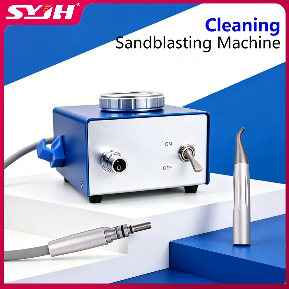B2/M4 Dental Sandblasting Machine Air Polisher Flow Air Driven Teeth Cleaning Whitening Polishing Dental Equipment