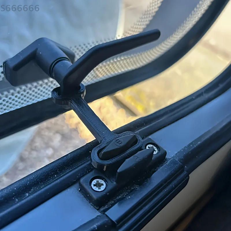 

Two-Pack Motorhome Window Aerator: PolyPlastic Window Stabilizer Perfect for Caravans