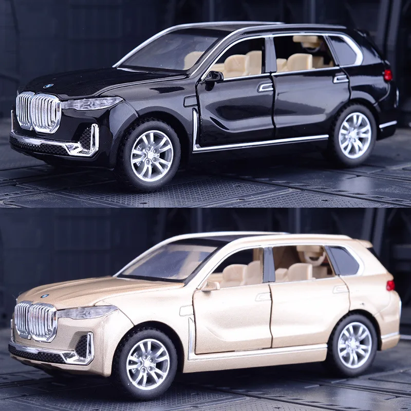 1:32 BMW X7 Car Model Alloy Car Die Cast Toy Car Model Pull Back Children\'s Toy Collectibles Free Shipping