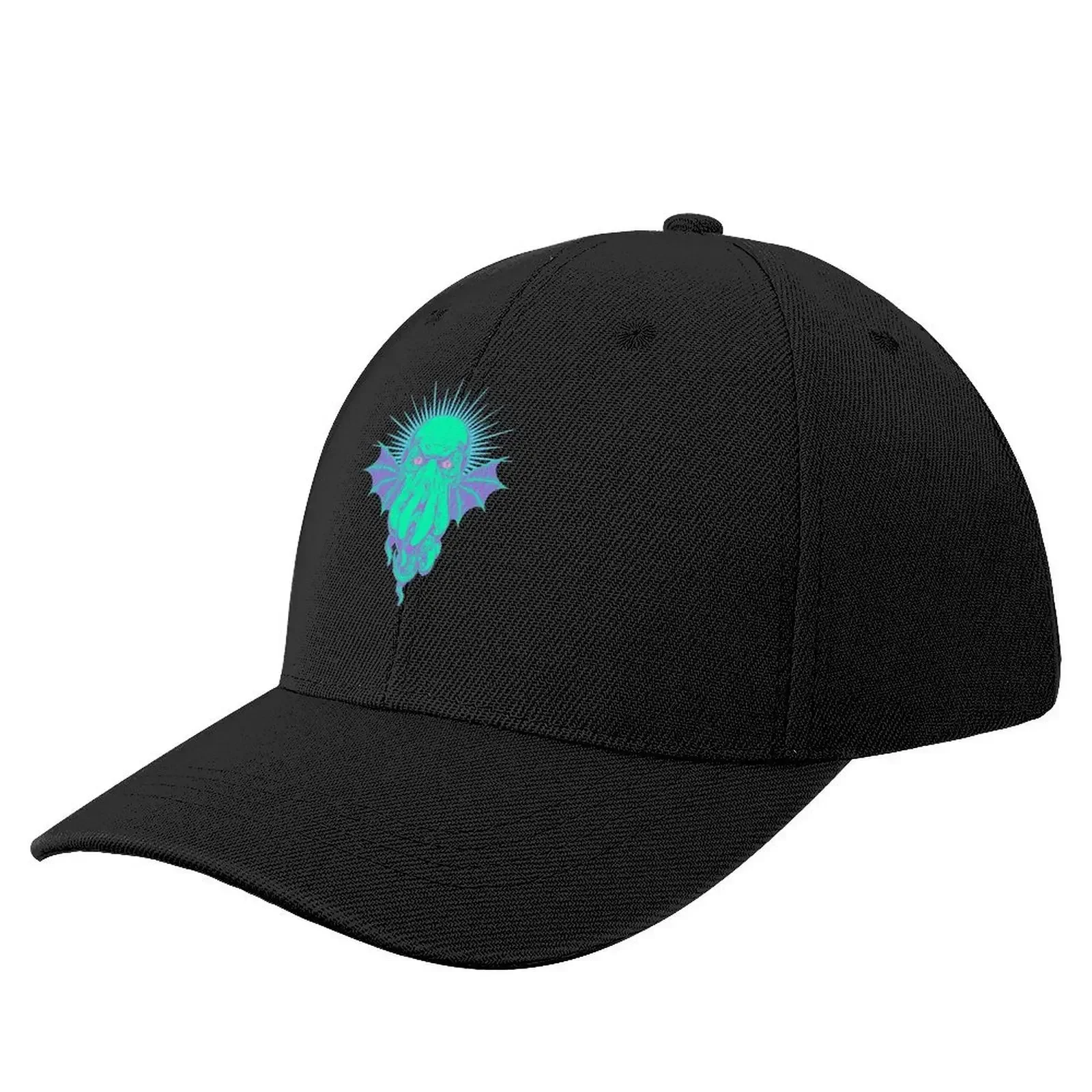 80's Vapor Wave Pastel Cthulu - Scifi and Horror Baseball Cap Fashion Beach fashionable Men's Baseball Women's