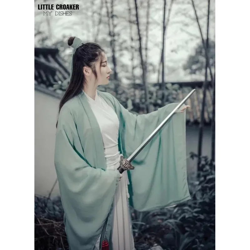 Chinese Traditional Folk Dance Costume Women Ancient Hanfu Dress Oriental Style Tang Dynasty Dance Clothing Girl Fairy Cosplay