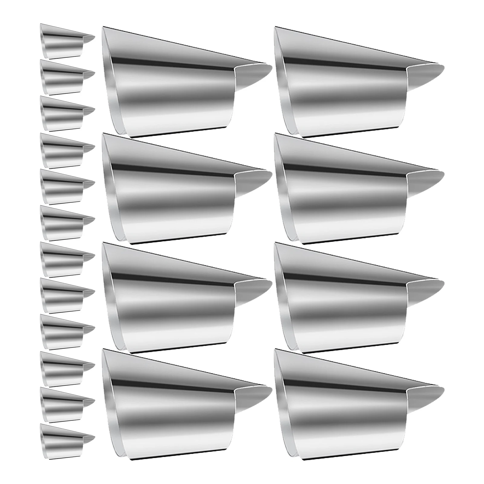 

20pcs Thumb Guard Peelers Finger Protector Peeling Edamame Nail Protection Tools Stainless Steel Kitchen Nail Guard Shelling Nut