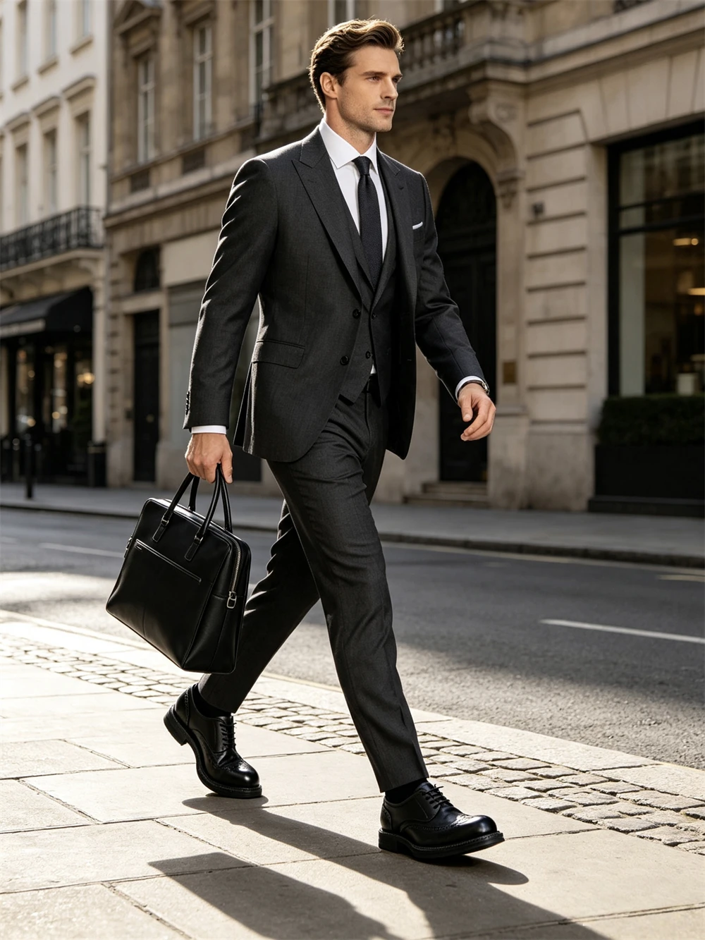 Zapatos Vintage de cuero genuino para hombre, zapatos de alta calidad, vestido Formal clásico de lujo para hombre, zapato clásico elegante italiano de Cuero de vaca negro
