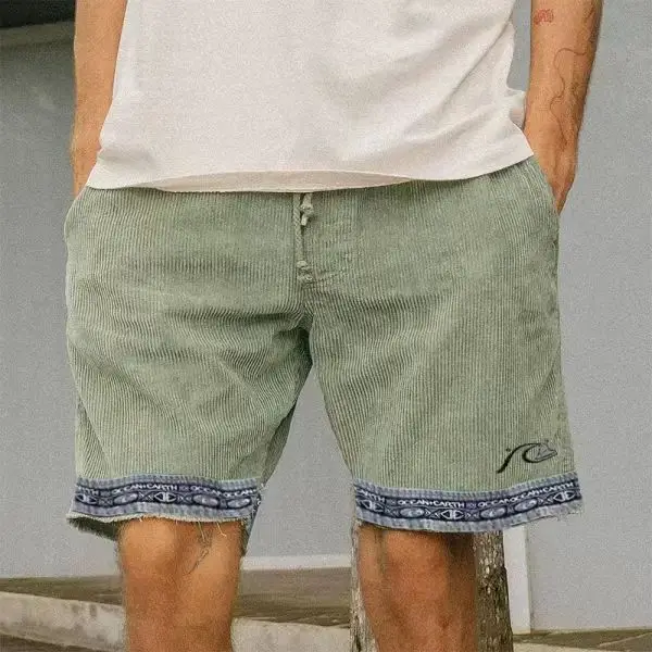 2023 New Young Men's Summer Cotton Shorts Oversized Cargo Pants Sports Loose Wear-Resistant Cropped Casual Pants