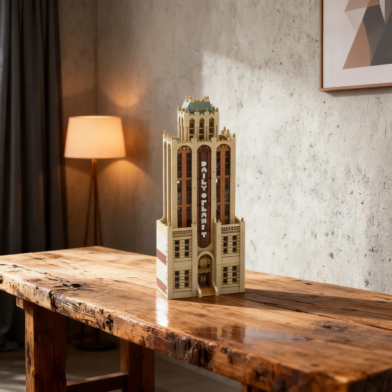 

5000pcs MOC The Daily Planet Super Heroes DCD Superman Model Building Blocks Construction Toys Christmas Gifts Brick Kids Idea