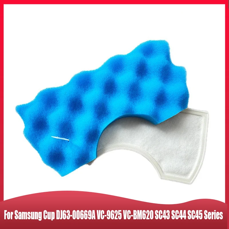 Für Samsung Cup DJ63-00669A VC-9625 VC-BM620 SC43 SC44 SC45 Serie Staubsauger HEPA-Filter, Staubfilter Ersatzteile