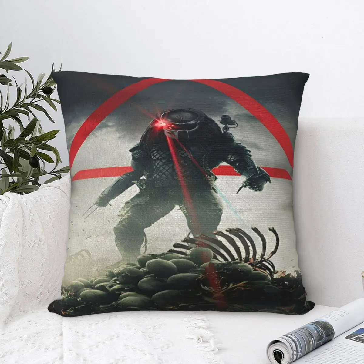 المفترس: الأراضي الوعرة المخدة ميرش لينة غطاء وسادة بوليستر الديكور رمي كيس وسادة غطاء المنزل 40X40cm متعدد الحجم