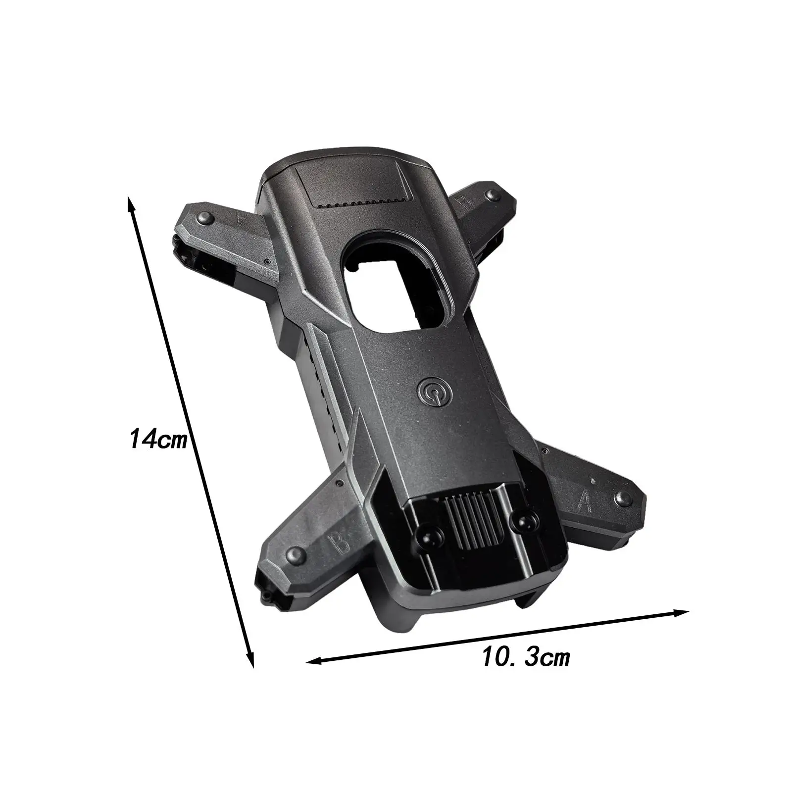 RC Aircraft Spare Part Quadcopter Body Shell for S99 Folding Drone Top Bottom Cover Accessory DIY Drone Kit