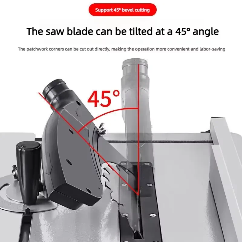 Woodworking Table Saw Cutter Multi-function Electric Tool Workbench Dust-free Small Angled Cutting Board Home Electric Saw