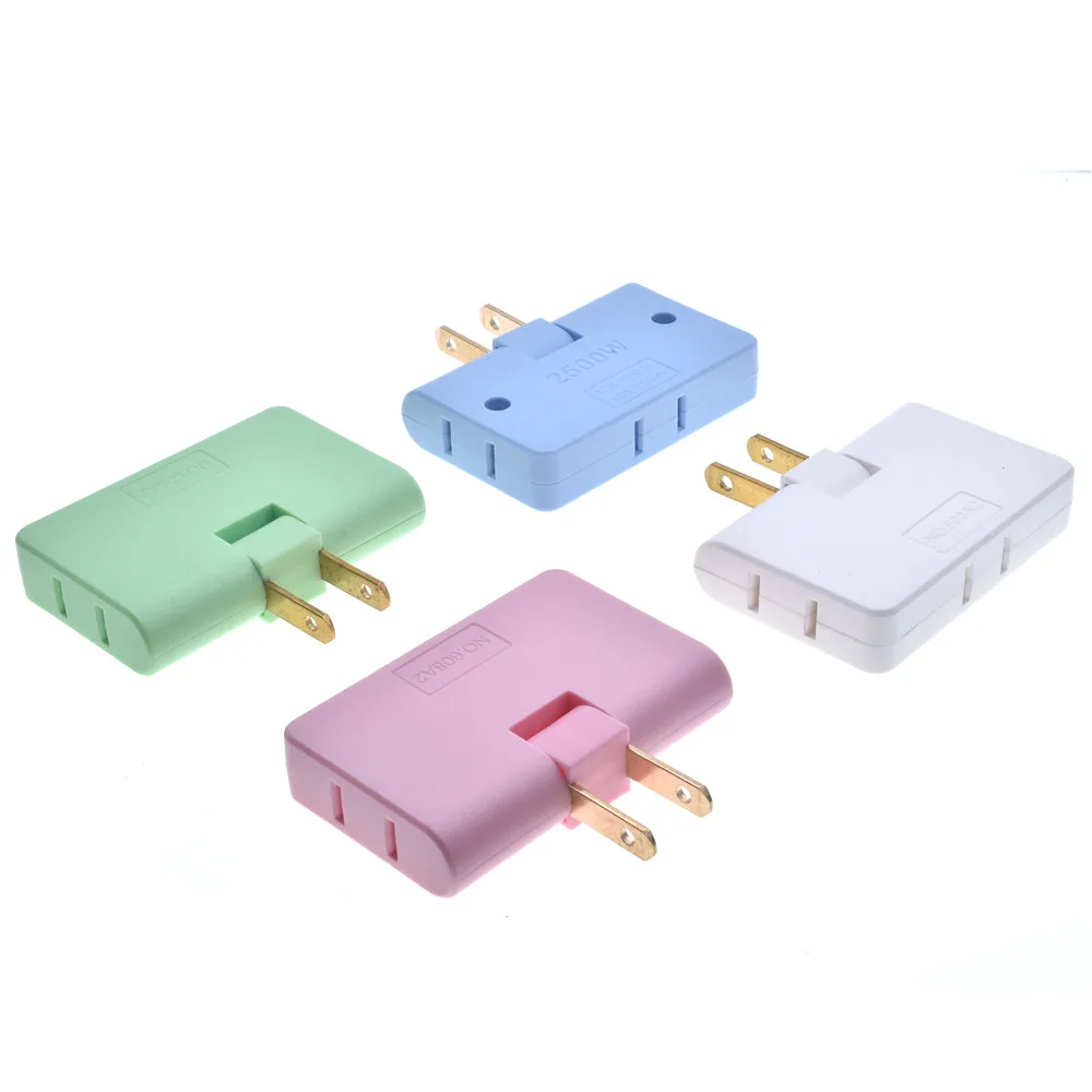 منفذ محول طاقة تدوير شاحن الجدار محول مأخذ التوصيل الفاصل محول المقبس واحد إلى ثلاثة تحويل الطاقة السفر والعتاد 1 #2