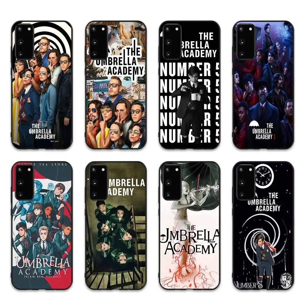 Funda de teléfono The Umbrella Academy para Samsung S 24 Fe 25 Ultra Plus 20 Lite 21 30 22 23 24 22 Ultra 5G Fundas