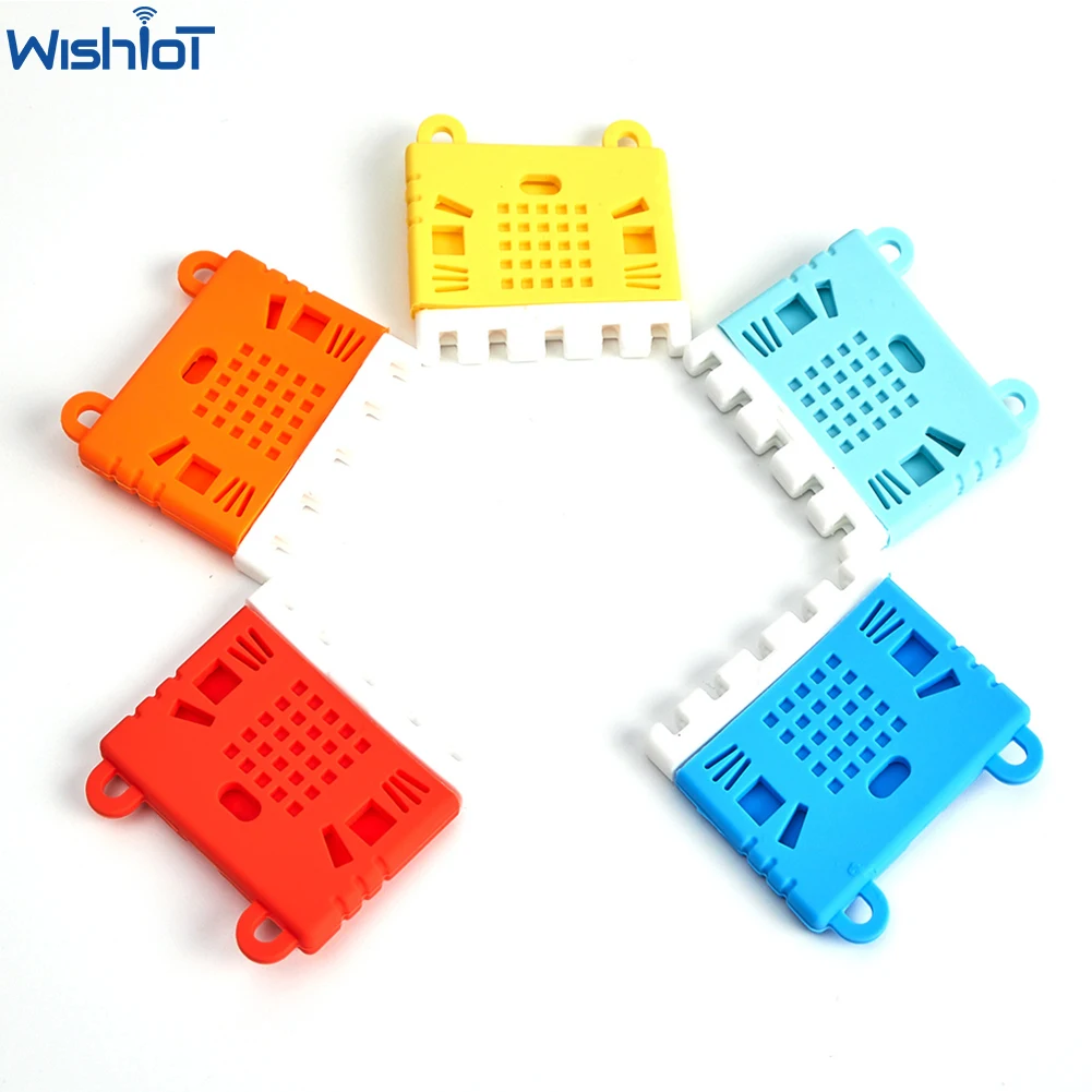 Micro:bit Silicone Case Protective Cover Cute Shell Lovely V1.5 for Kittenbot BBC Microbit Children Programm Education Teaching