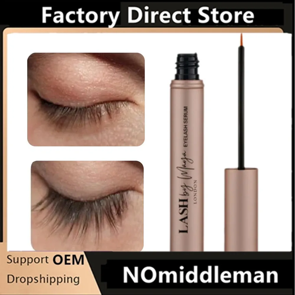 Sérum de croissance des cils Mascara noir imperméable Volume supplémentaire plus épais Curling cils Ultra fins Mascara maquillage des yeux