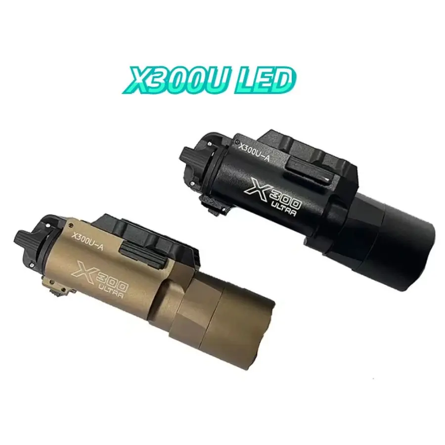 

Outdoor Tactics X300u flashlight X300U 500 lumens high performance flashlight 20mm Picatinny Rail weapon/tactical accessories