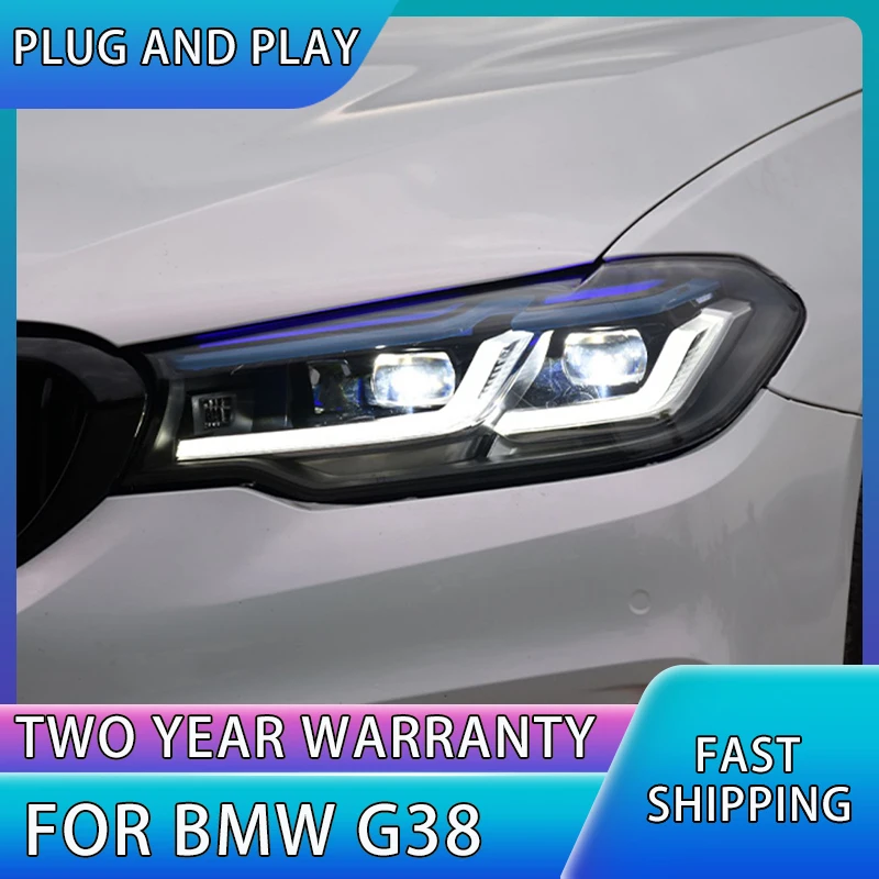 

Head Lamp for BMW G30 G38 LED Headlight 2018-2020 Headlights 525i 530i M5 DRL Turn Signal High Beam Angel Eye Projector Lens