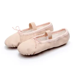 Pu Leather Dance ShoesYoga Shoes for Women Ballet Shoes Children's Dance Shoes Soft-soled Ballet Shoes Adult Body Training Shoes