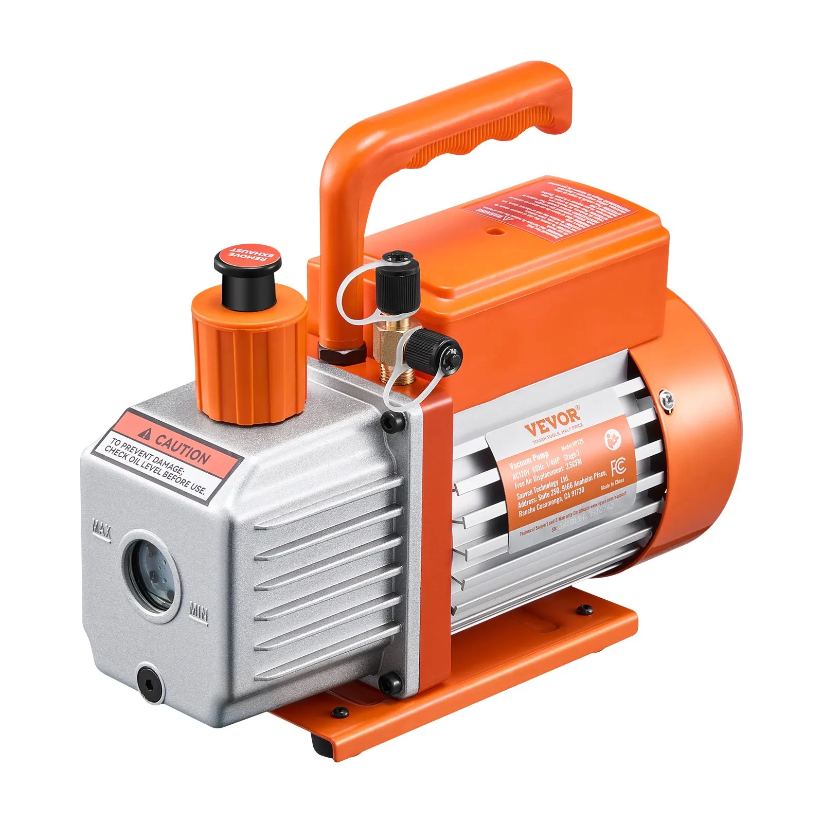 Vacuum Pump, 3.5 Cf…