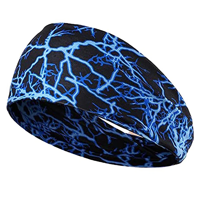 1PC Unisex Fitness Anti Sweating Band Running Headband Sports Absorbing Yoga Hair image 6