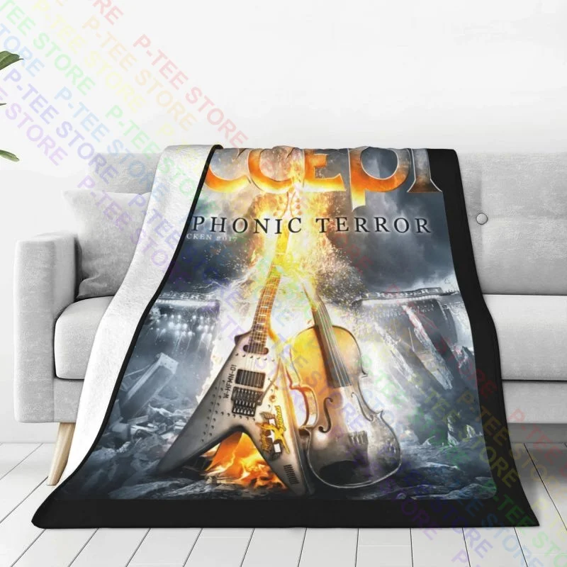 Accept Symphonic Terror Blanket Luxury On Couch Lightweight Bedding Supply Sleeping Sheets