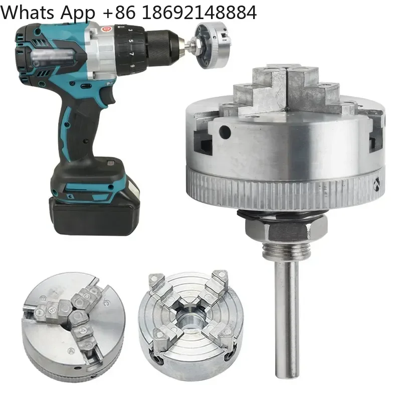 Mini Lathe Table Grinder for  Hardware Tools Three Four Jaw Chuck Fixture Connecting Rod