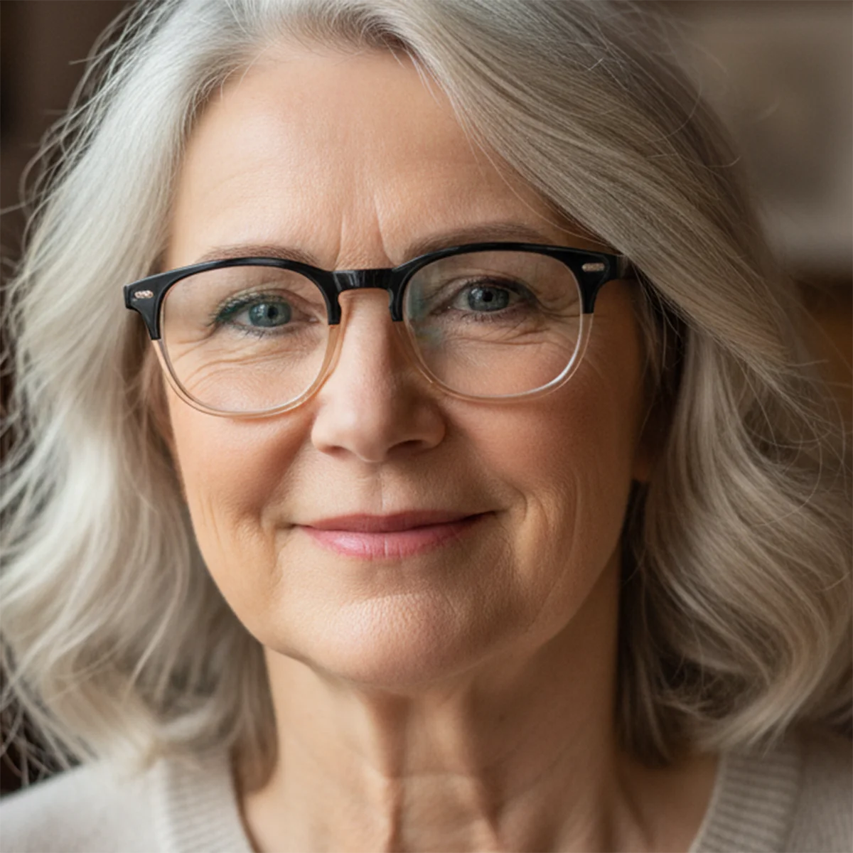 4PCS Reading Glasses for Men and Women, Classic Square Frame Readers, Multiple Magnifications (+1.00 to +3.50)