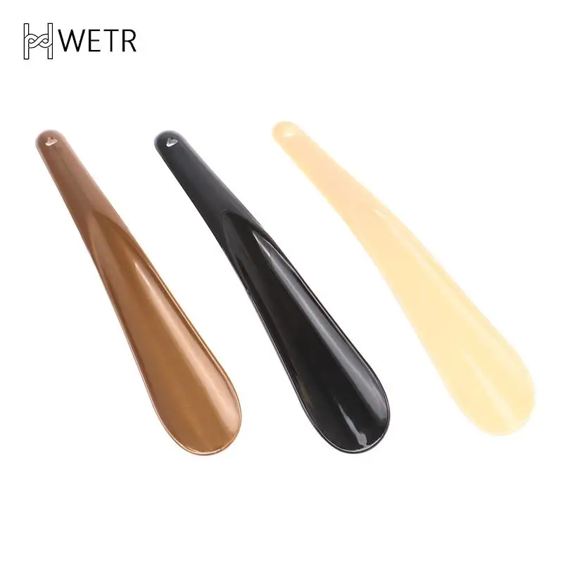 1pc 19cm Shoe Horns Professional Plastic Shoe Horn Spoon Shape Shoehorn