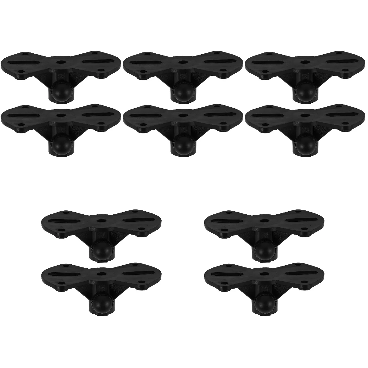 

5pcs 5 Pieces Speaker Bracket Amplifier Stand Universal Speaker/audio Stands Bookshelf