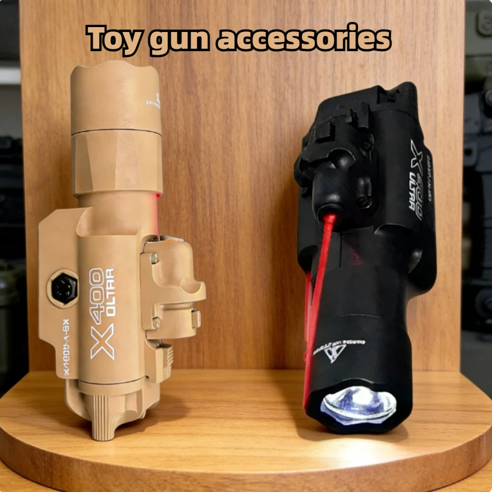 X400U Nylon IR  Light 200 Lumen Scout Flashlight for 20mm Rail Airsoft Pistol and Toy Guns