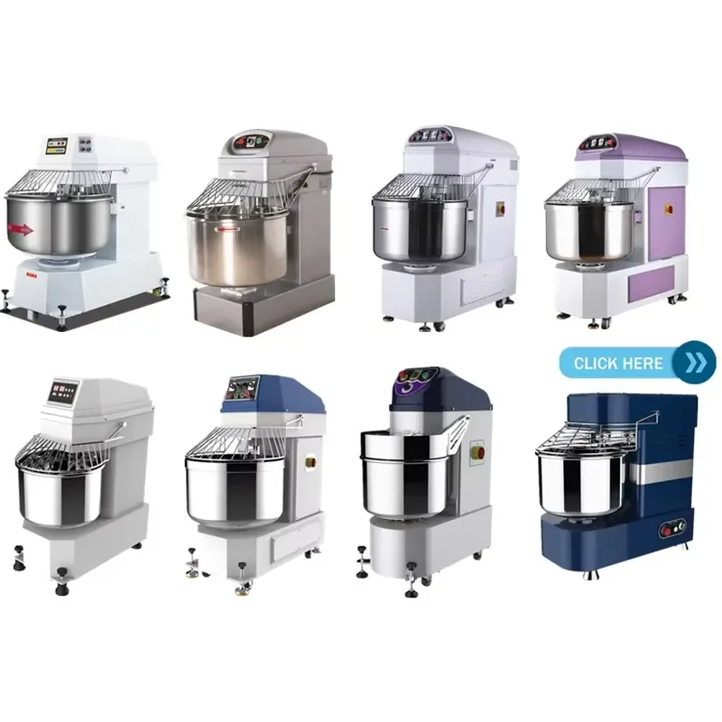 Commercial Spiral Dough Mixer 10 15 25 30 50kg Industrial Flour Kneading Machine for Bakery Pizza Bread Noodle Making