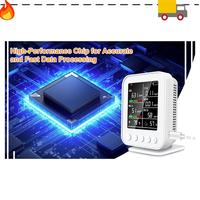 Discount-Air Quality Meter 7-In-1 PM2.5 PM10 Carbonic Oxide Carbon Dioxide TVOC HCHO Tester TFT Carbon Dioxide Detector