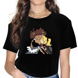 Kiss Women Tshirts Amphibia Aesthetic Vintage Female Clothing Loose Graphic Streetwear