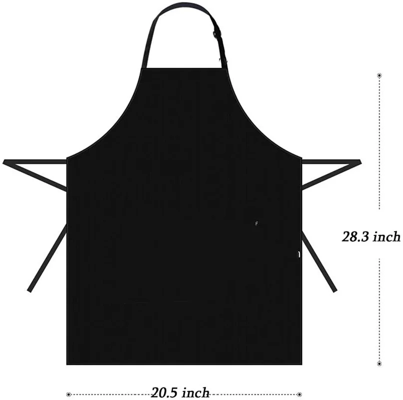 Kitchen Apron Scissors And Comb Hair Stylist Salon Bib Aprons Women Men Chef Aprons Waterproof Waiter Hostess Apron For Wedding