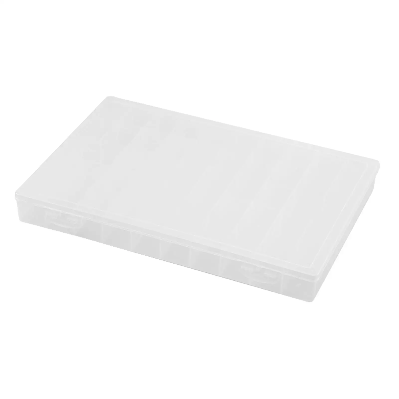 24 Grids Clear Organizer Box for Jewelry Display Collection Rock Collection