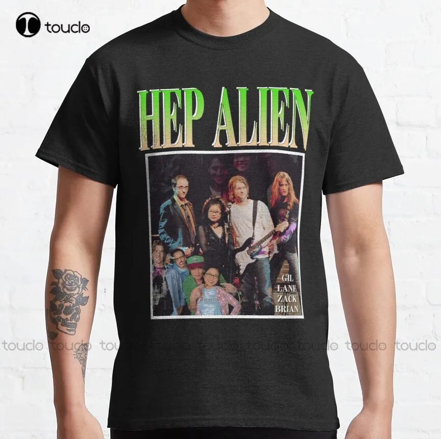 Hep Alien Classic T-Shirt Gilmore Girls Tennis Shirts For Men Fashion Creative Leisure Funny T Shirts Fashion Tshirt Summer New