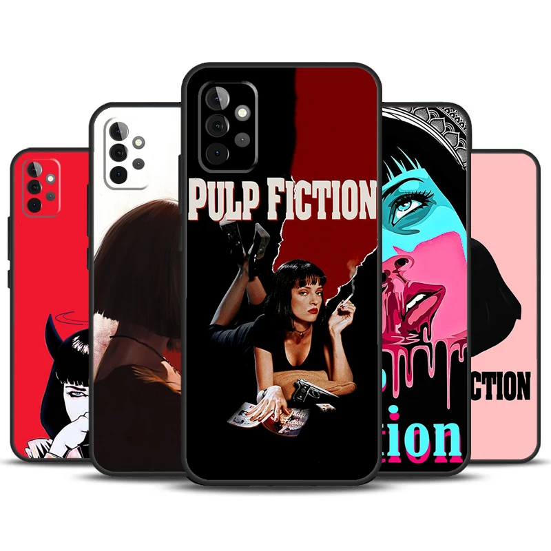 PULP FICTION MOVIE POSTER Case For Samsung Galaxy A54 A34 A24 A14 A51 A71 A12 A32 A52 A72 A13 A33 A53 A25 A15 Cover