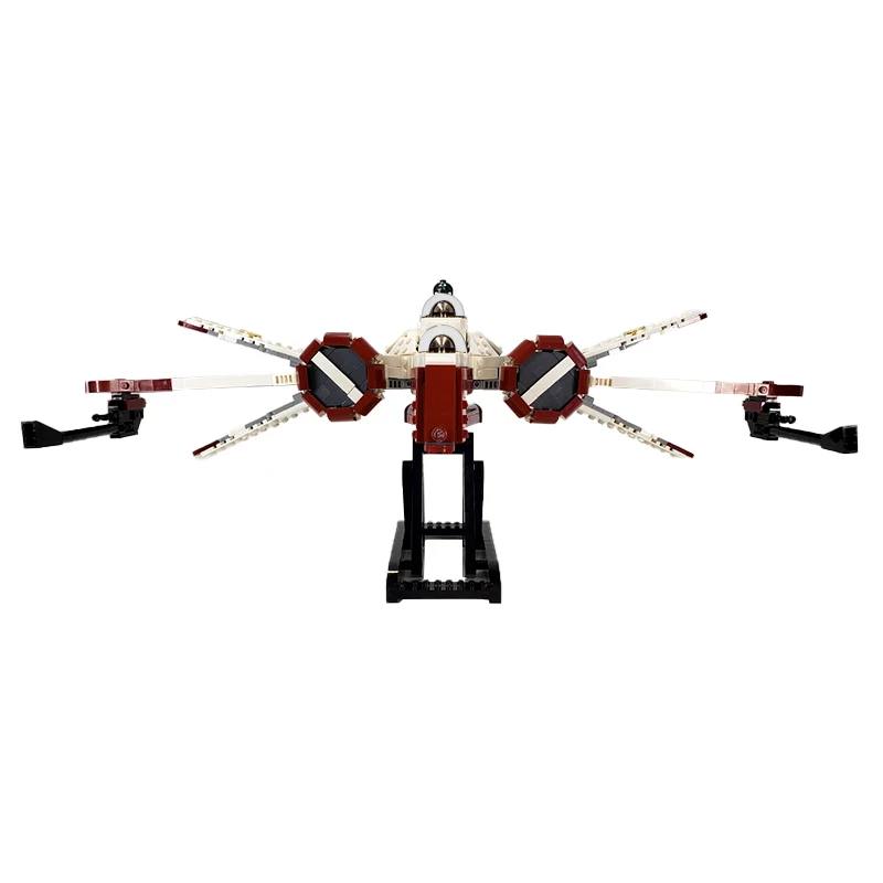 ARC-170 Space War Interstellar Fighter Building Blocks Kit Space Warplane Battle Aircraft Bricks Toy MOC Children Xmas Gift