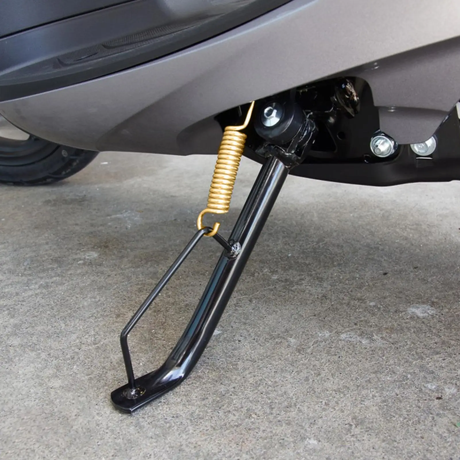 

Motorcycle Kickstand Spring Foot Kickstand Spring Metal Pedal Return Spring Practical Stand Spring Replacement For Motorcycle