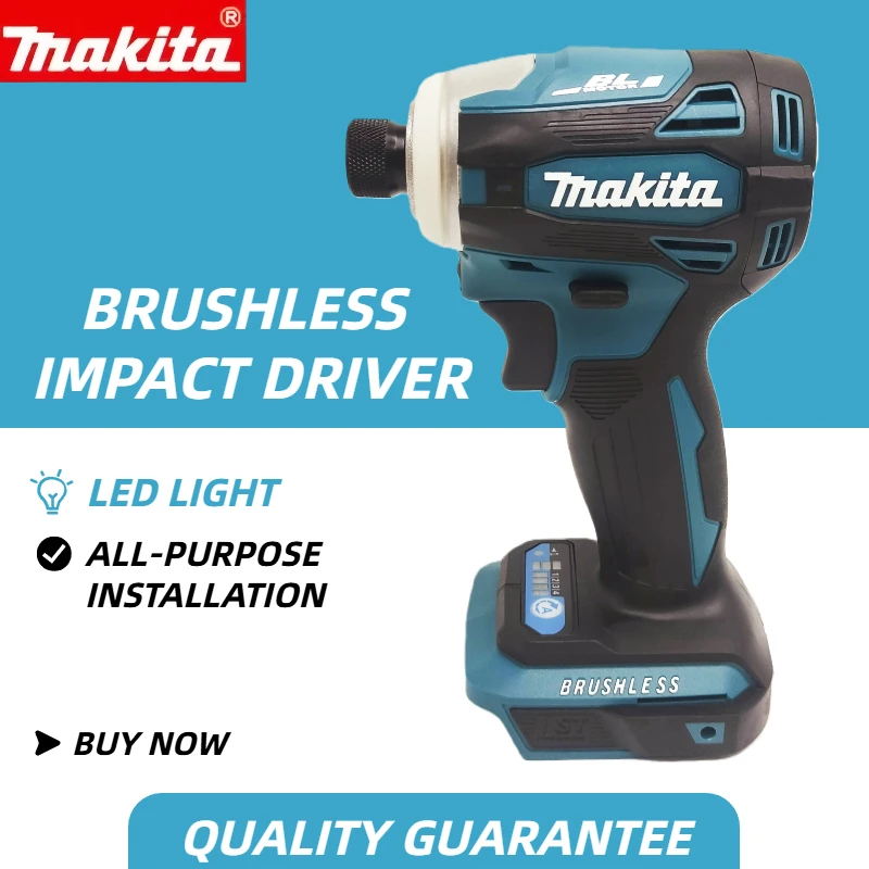 

MakitaDTD172 Cordless Impact Driver Brushless Motor 18V Electric Drill for Wood Bolt Power Tools Suitable（only machine）