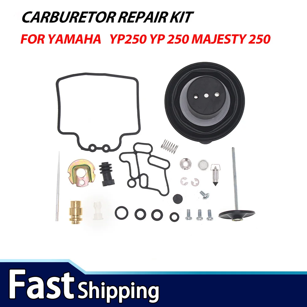 Kit de réparation de carburateur pour Yamaha YP250 YP 250 Majesty 250 250CC VERSITY VP300