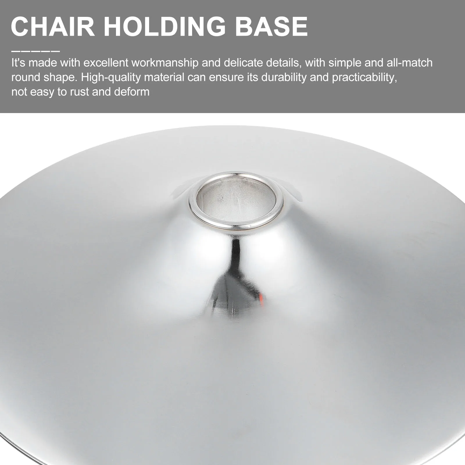 

Iron Round Base Table Chair Holding Base Furniture Parts Stool Stand Rack Bar Legs Decor Accessories Home Supplies Holding