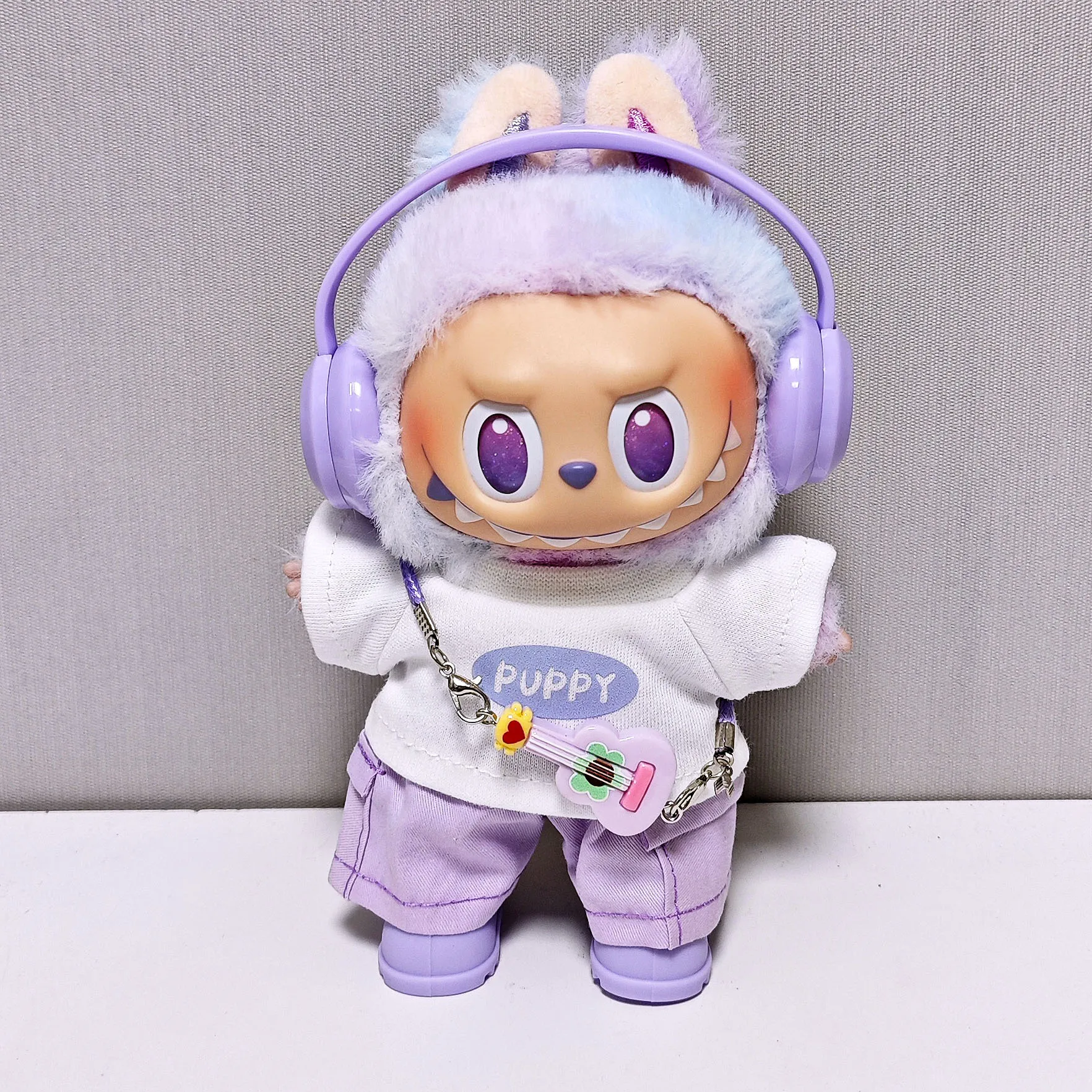 For Labubu Select High-quality Doll Clothing 15-17CM Casual Wear Set - 6-piece Set Labubu Universal Clothing