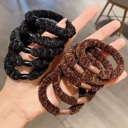 5pc Hot Fashion European and American Velvet Elastic Hair Bands Hair Rope Ties for Girls Women Korean Headband Hair Accessories