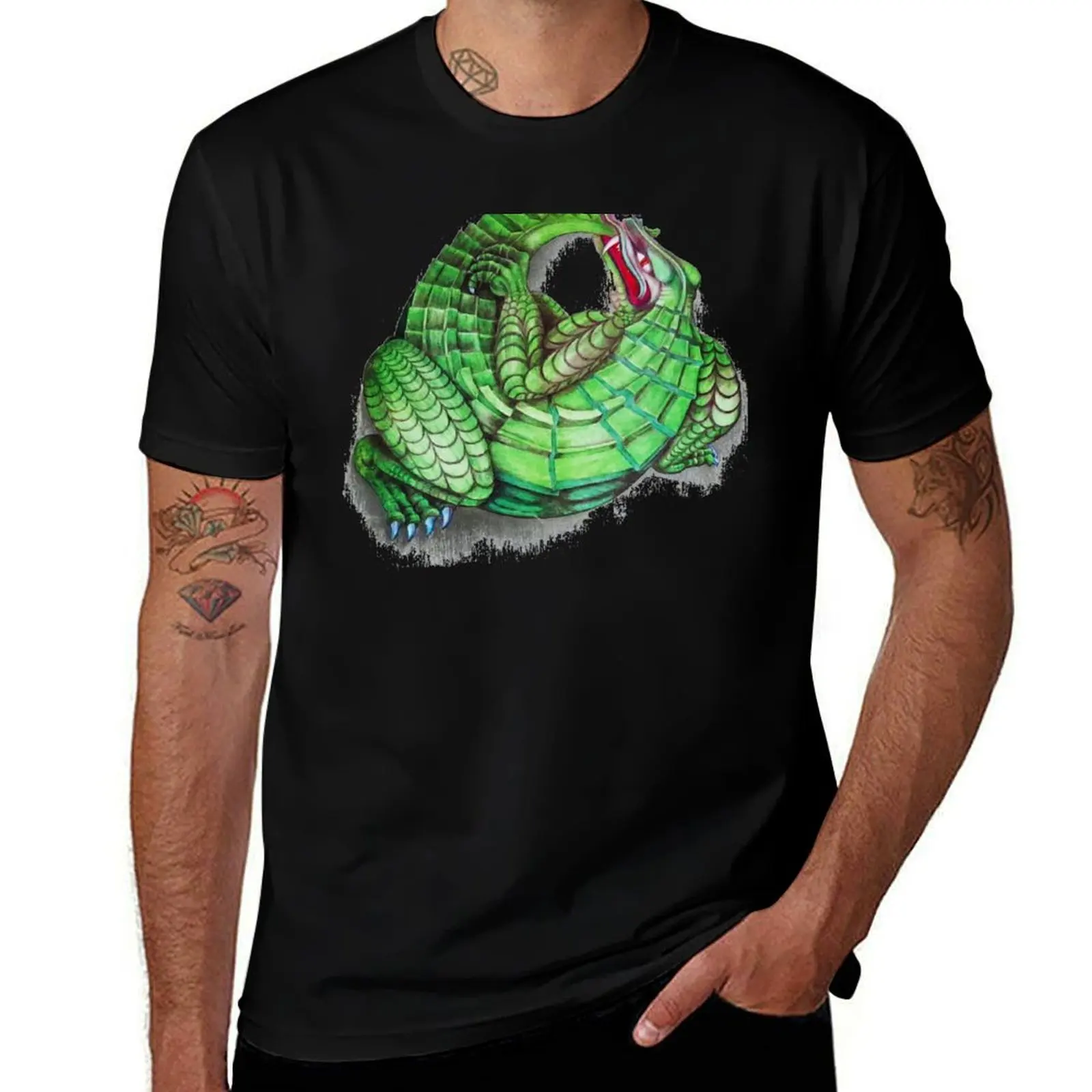 Mott The Hoople (Alligator). T-Shirt Festival Party Tee Top T-Shirt