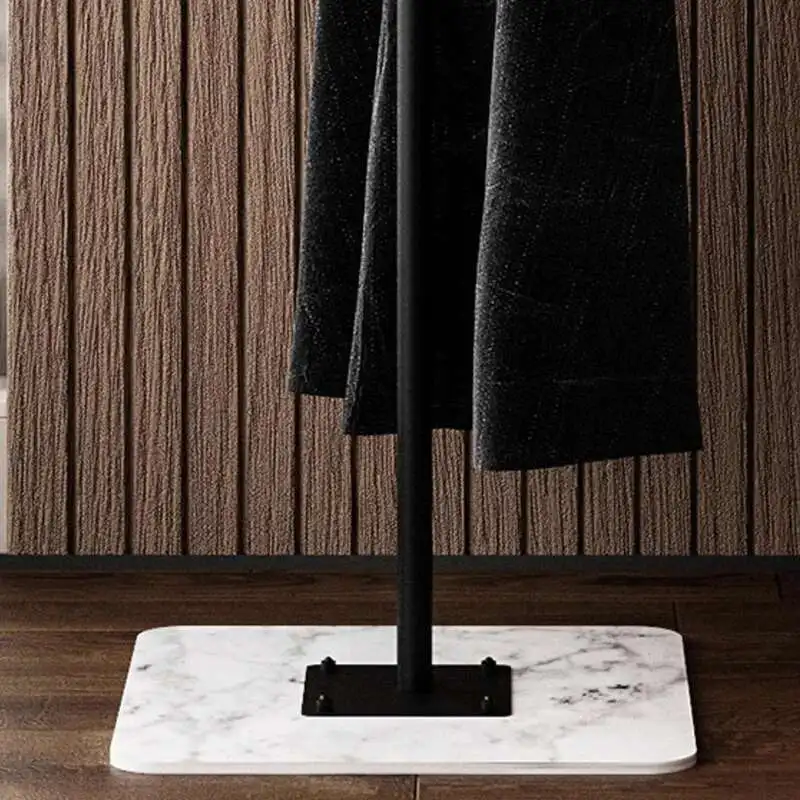 Hat Garment Rack Clothes Hangers Stand Floor Entryway Clothing Rack Wall Hanger Valet Stand Percheros Pared Hallway Furniture