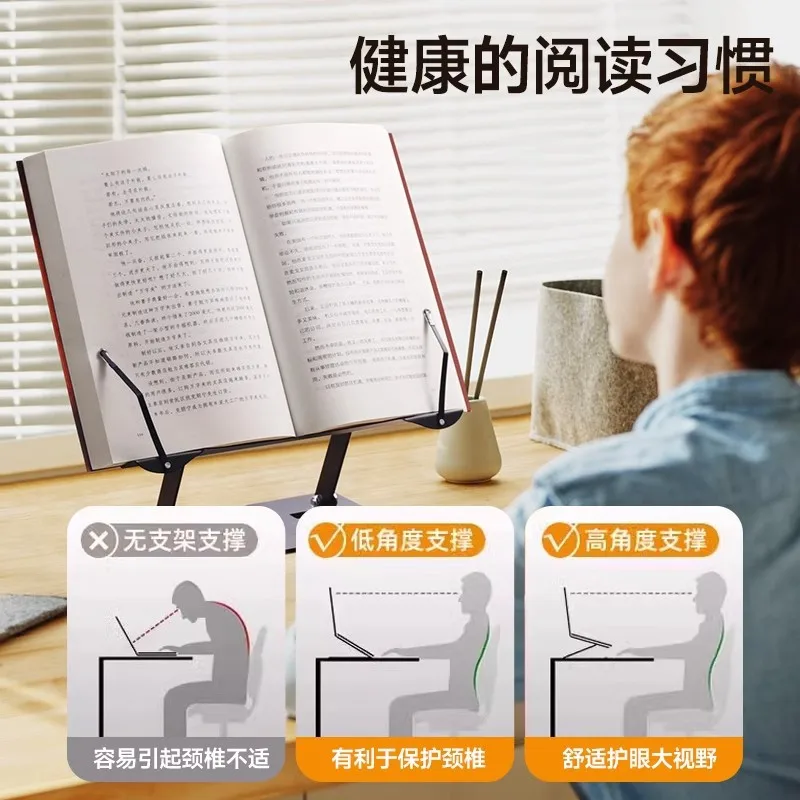 Kép 4: Fém multi Gyakorlati Előadásmód állni Tömörítési hiba foldable Előadásmód birtokosa Állva Ágy children's Könyvespolc