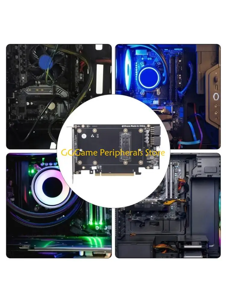 U55B High Performances SXM2 To PCIe X16 Bracket Supports V100 With Dynamic Cooling System