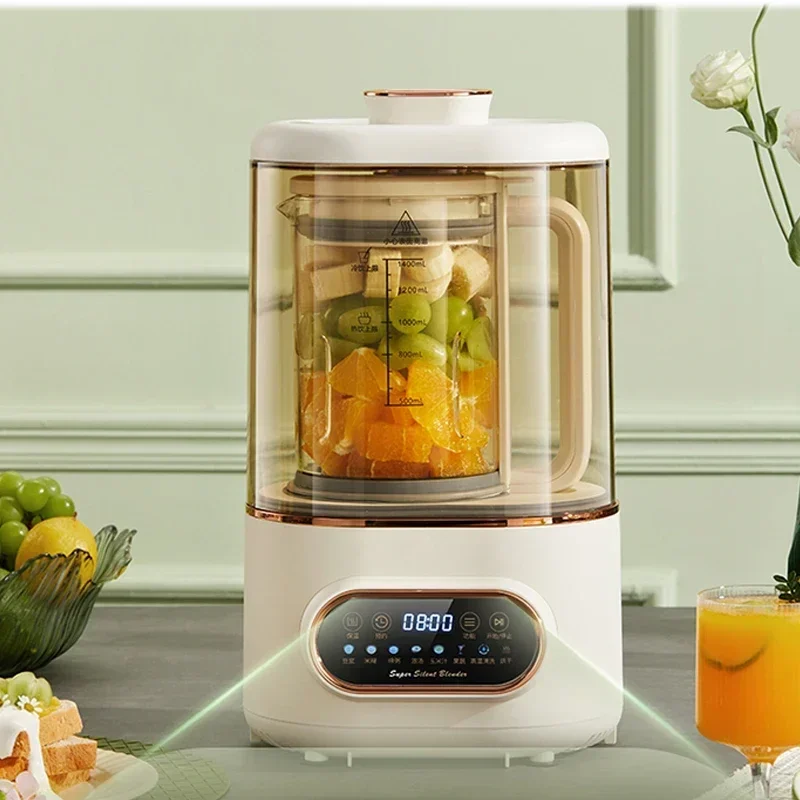 

Wall-breaking machine desktop 220v household small new fully automatic non-silent soybean milk machine food processor juicer