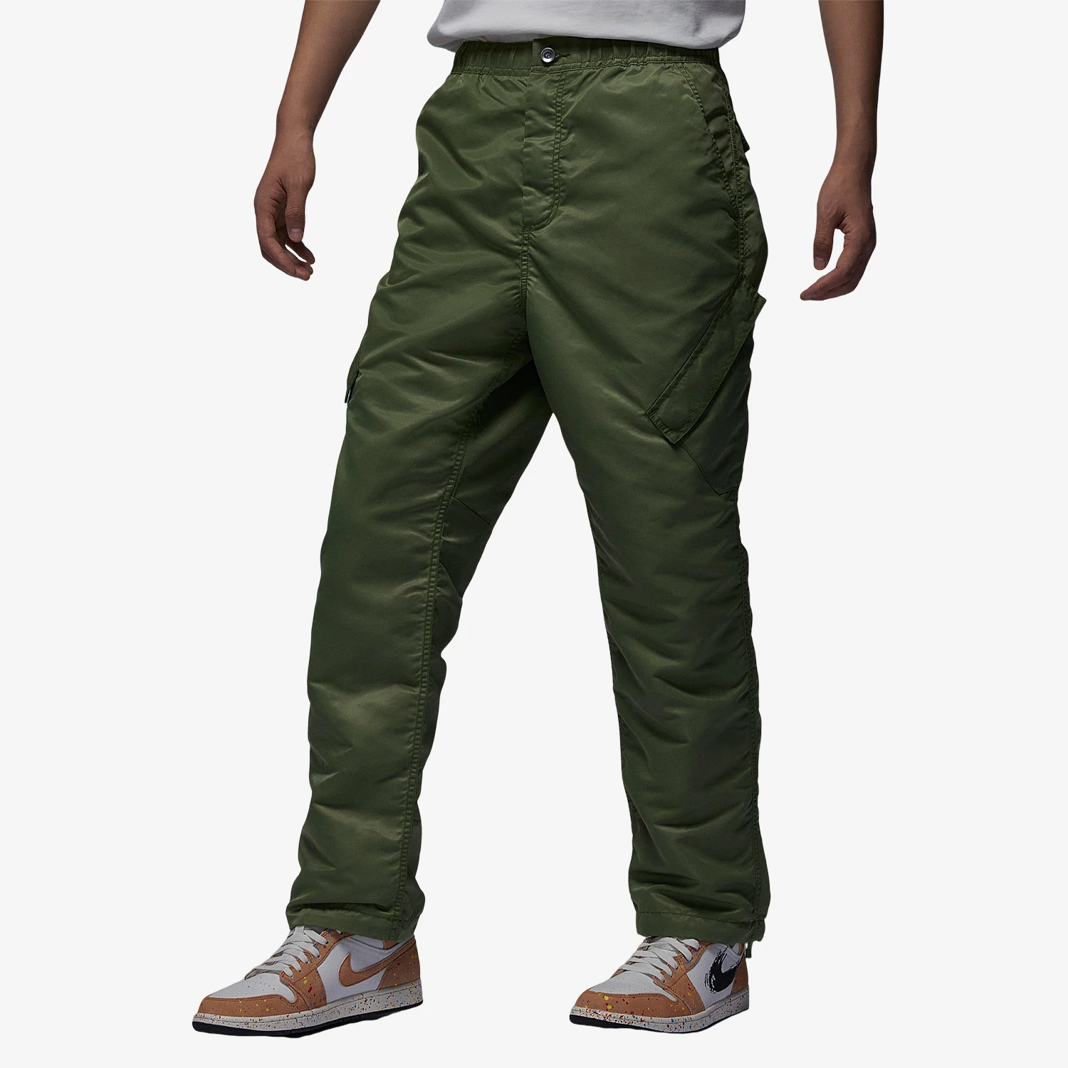 

Официальные мужские тканые прямые повседневные спортивные брюки Nike JORDAN для улицы FD7392-340