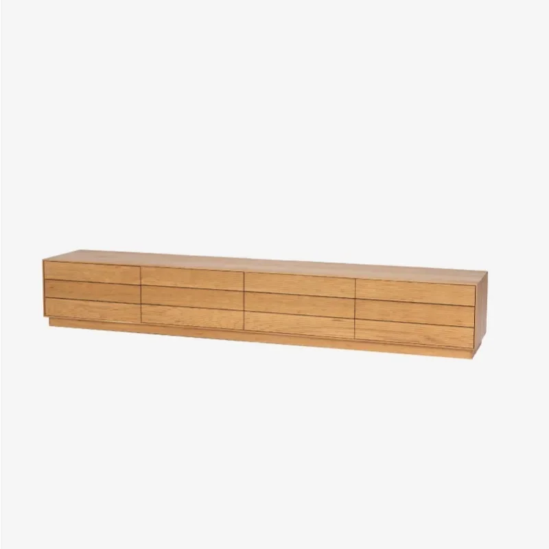Home living room creative storage floor cabinet, simple large-capacity drawer audio-visual cabinet